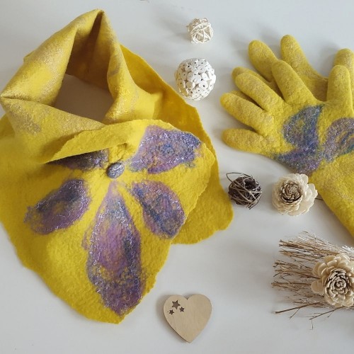 Шал "Ярко слънце" Шал "Ярко слънце"