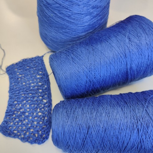 Прежда лен син цвят ( Италия) Прежда лен син цвят ( Италия)