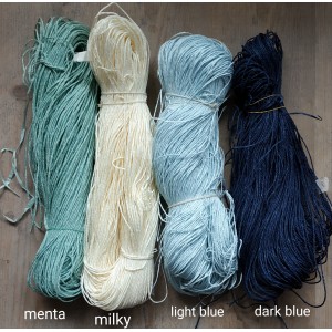 Прежда рафия цвят menta Прежда рафия цвят menta