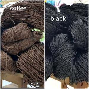 Прежда рафия цвят coffee Прежда рафия цвят coffee