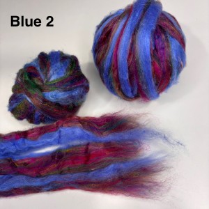 Коприна Сари, 14гр цвят Blue 2 Коприна Сари, 14гр цвят Blue 2