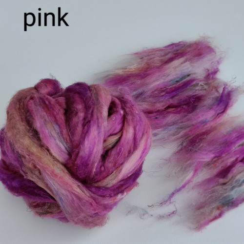 Коприна Сари, 14гр цвят розов Коприна Сари, 14гр цвят розов