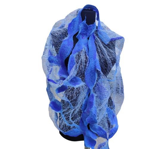 Шал "Син цвете" Шал "Син цвете"