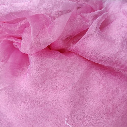 Маргиланска естественна коприна, 90см широчина, цвят розов Маргиланска естественна коприна, 90см широчина, цвят розов