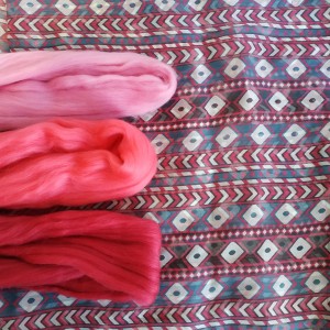 Шифон коприна - тъмно розов Шифон коприна - тъмно розов