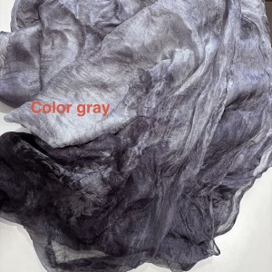 Маргиланска естественна коприна, gray