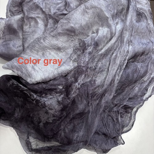 Маргиланска естественна коприна, gray Маргиланска естественна коприна, gray