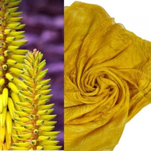 Маргиланска естественна коприна, yellow Маргиланска естественна коприна, yellow