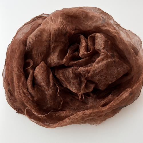 Маргиланска естественна коприна, Coffee Маргиланска естественна коприна, Coffee