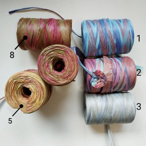 Прежда рафия мулти Прежда рафия мулти