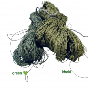 Прежда рафия цвят Green или Khaki Прежда рафия цвят Green или Khaki