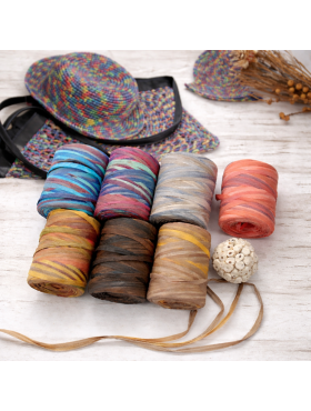 Прежда  рафия  мулти